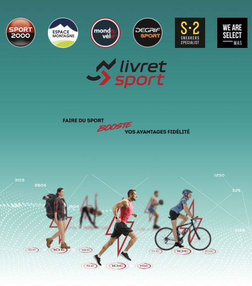 Livret Sport : Faire du sport booste vos avantages fidélité
